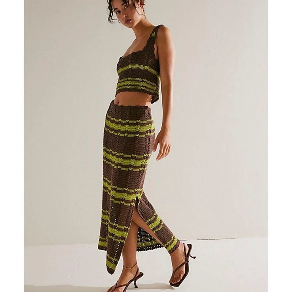 Free people beach donni-est sweater set